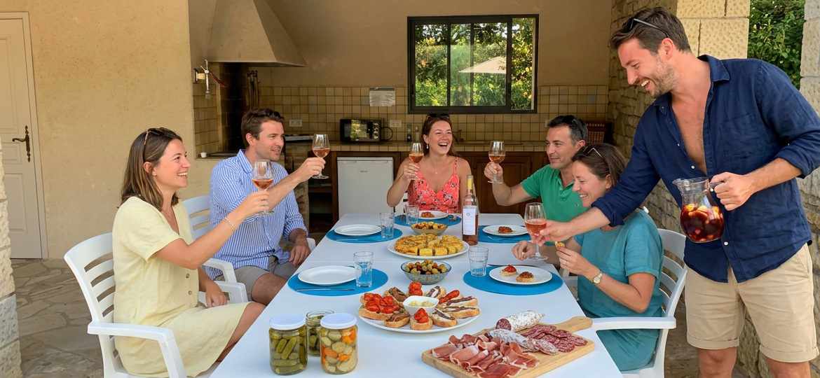 La cuisine d'été du Moulin du Boisset