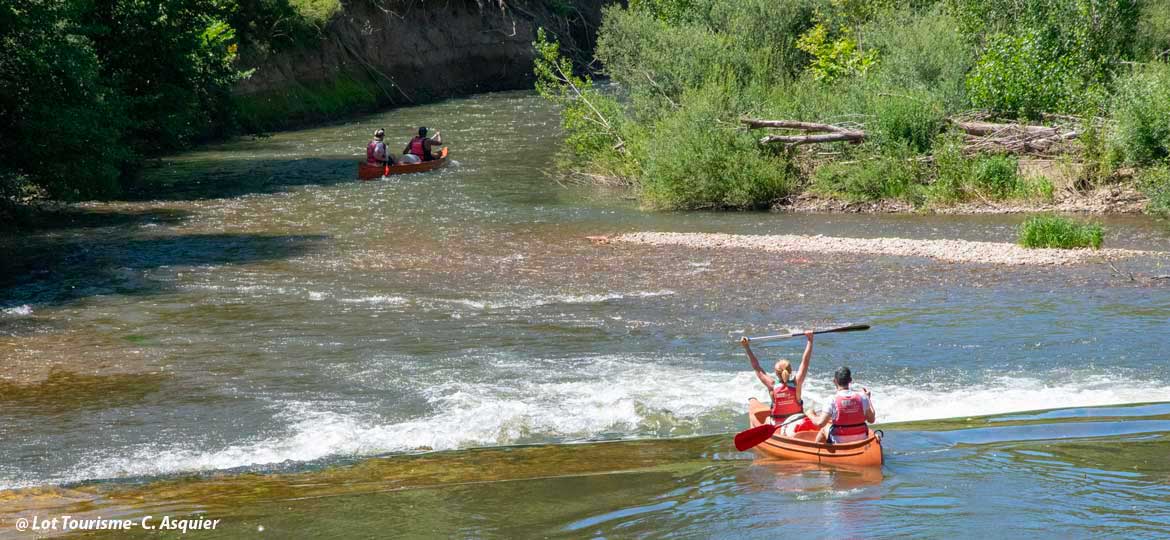 Canoe sur la Dordogne