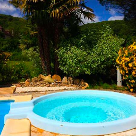 Jacuzzy du Moulin du Boisset
